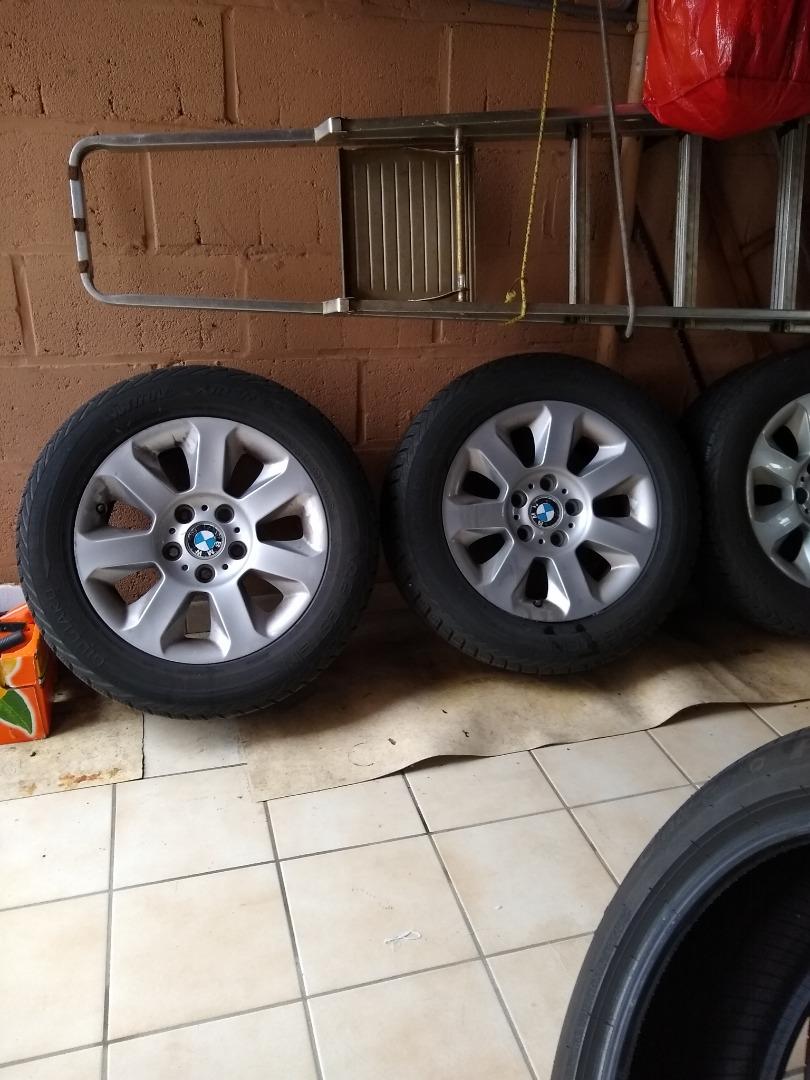 16 duimse winterbanden met velgen  steek 5 x120