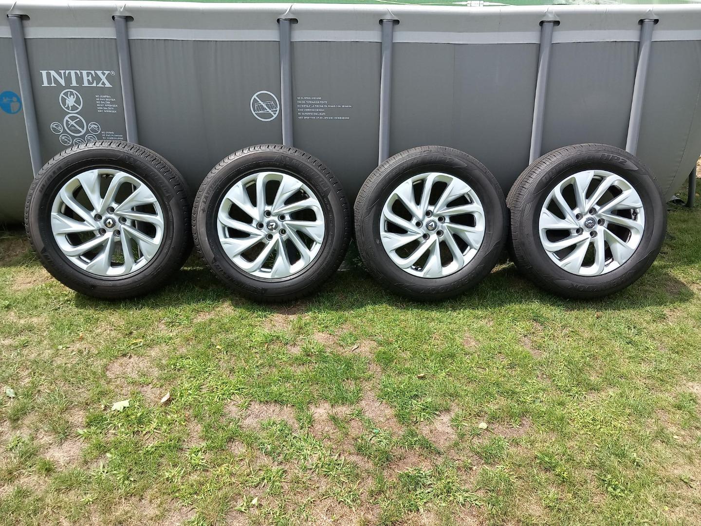 Velgen en banden 18 inch voor Renault Espace 5 - 2