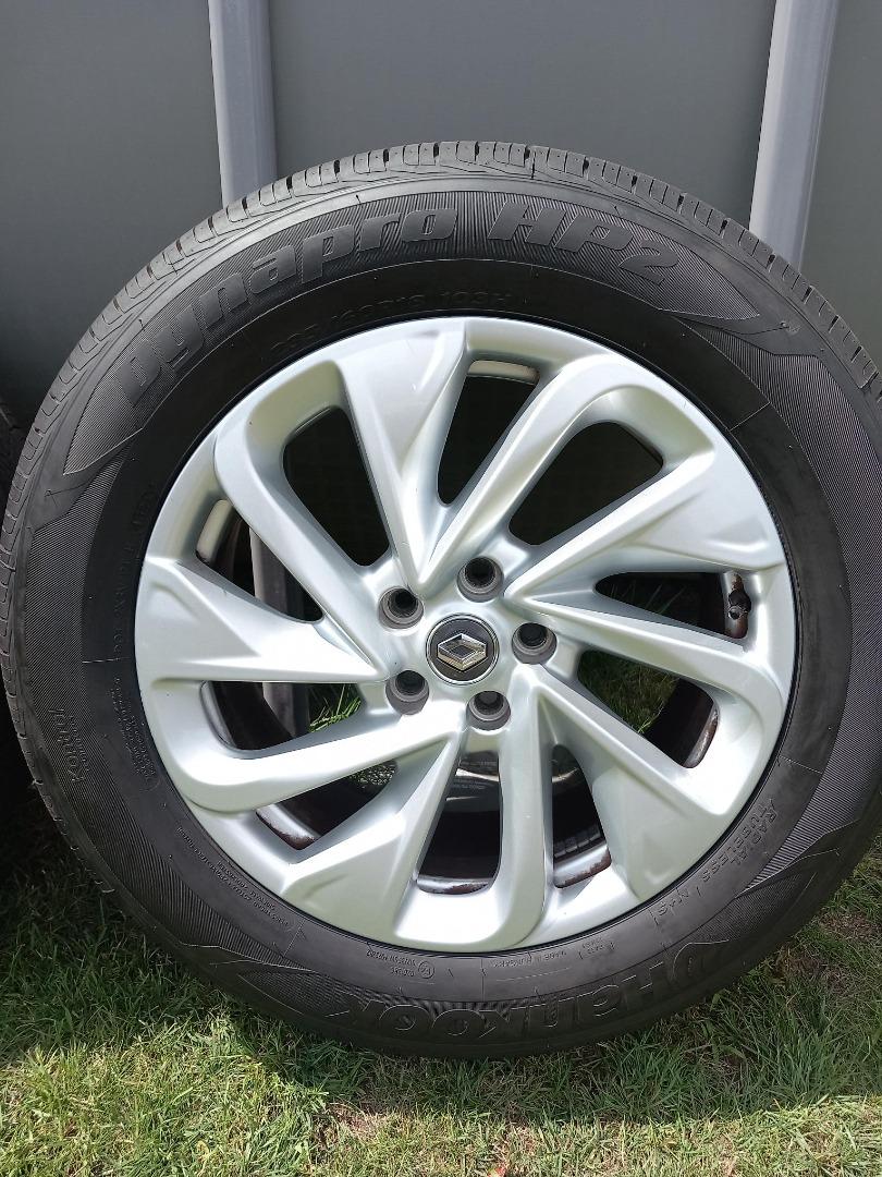 Velgen en banden 18 inch voor Renault Espace 5 - 2