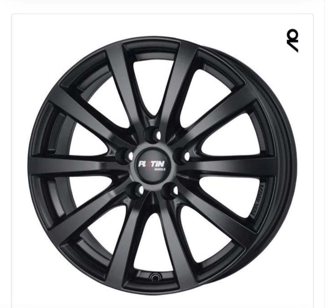 Zwarte nieuwe velgen 4 stuks