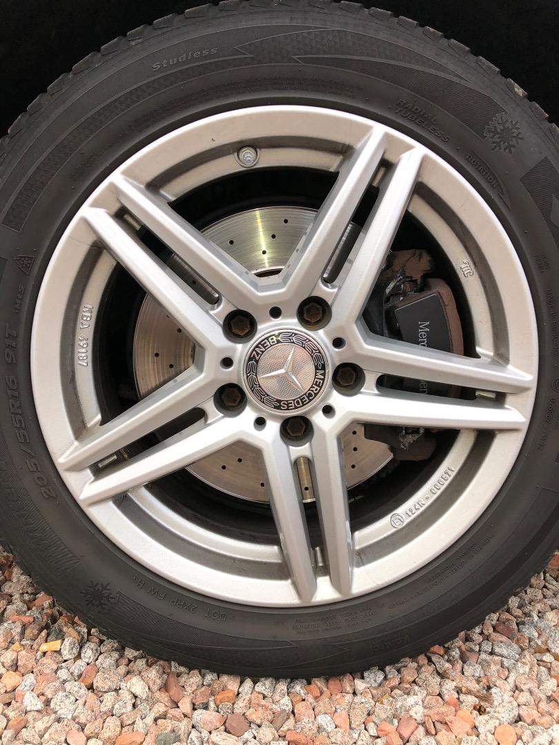 Mercedes velgen 16 inch