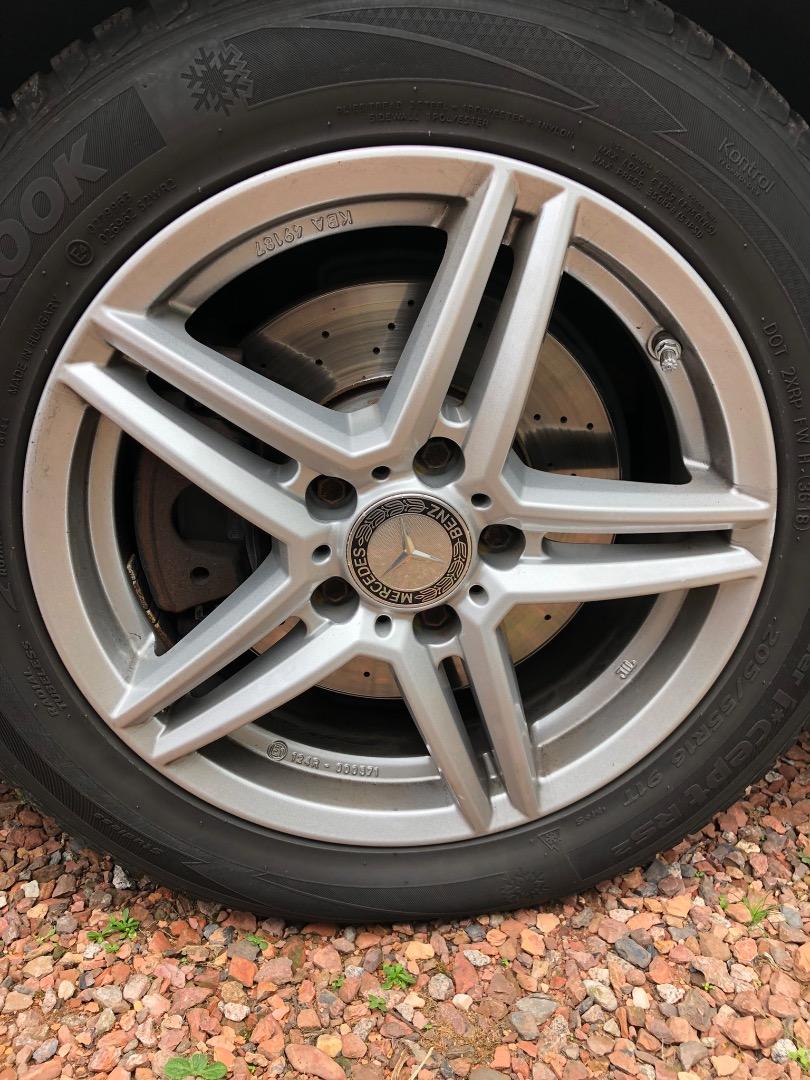 Mercedes velgen 16 inch