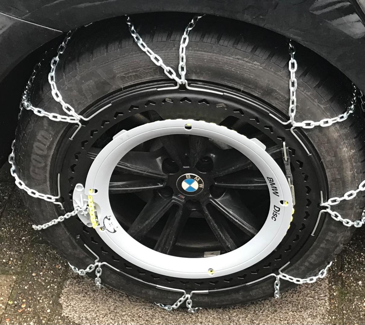 4 Velgen BMW + winterbanden+ sneeuwkettingen (2)