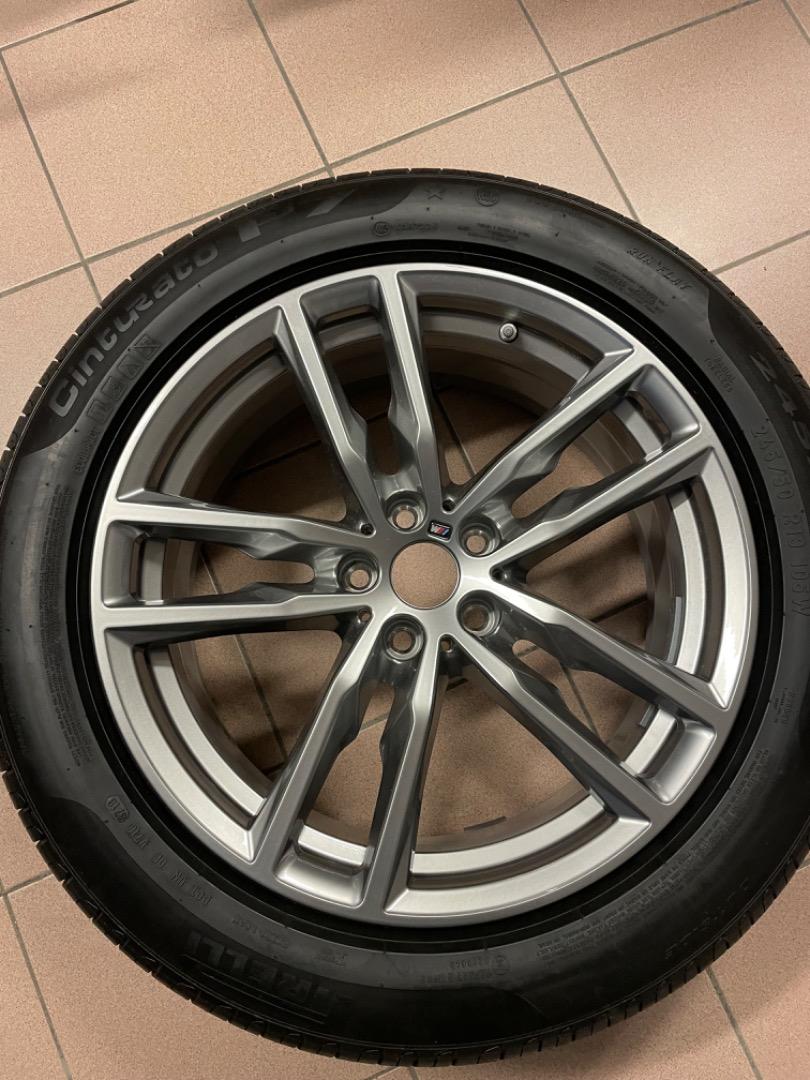 4 x BMW X4 G02 velgen met goeie banden