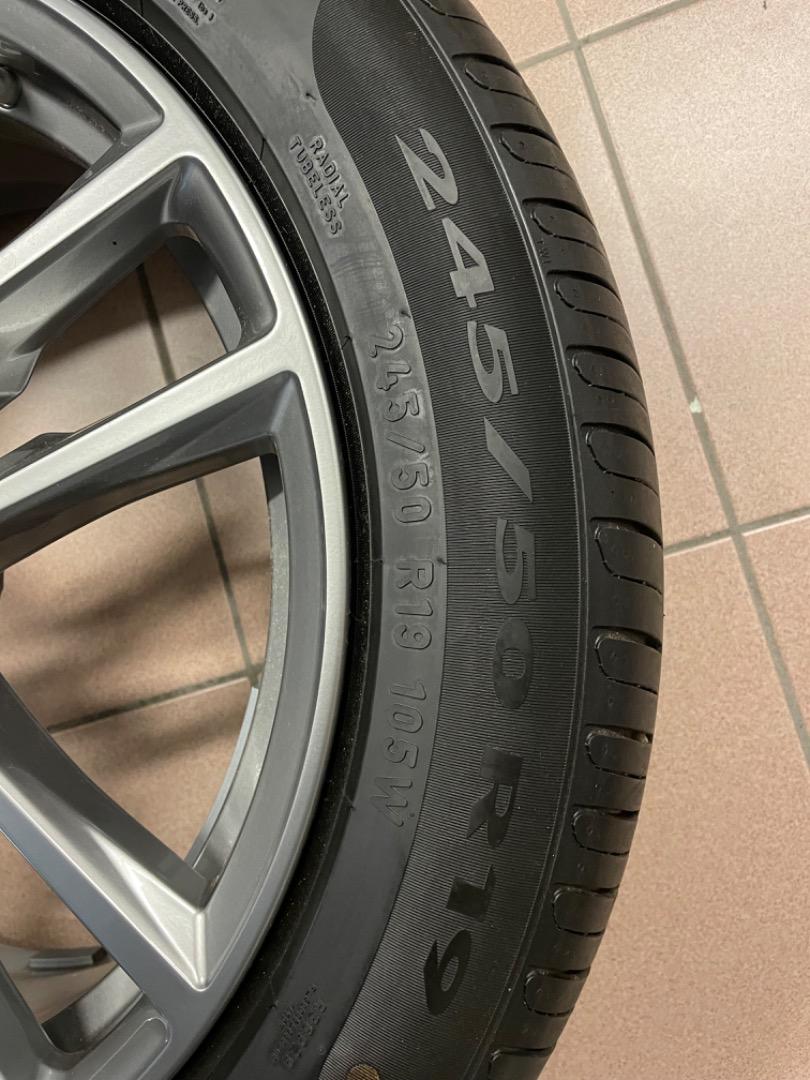 4 x BMW X4 G02 velgen met goeie banden