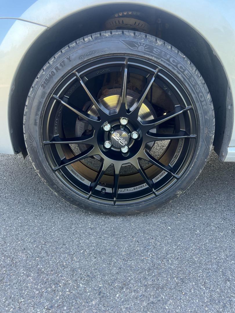 Oz Ultraleggera Matt Black 215/40-17