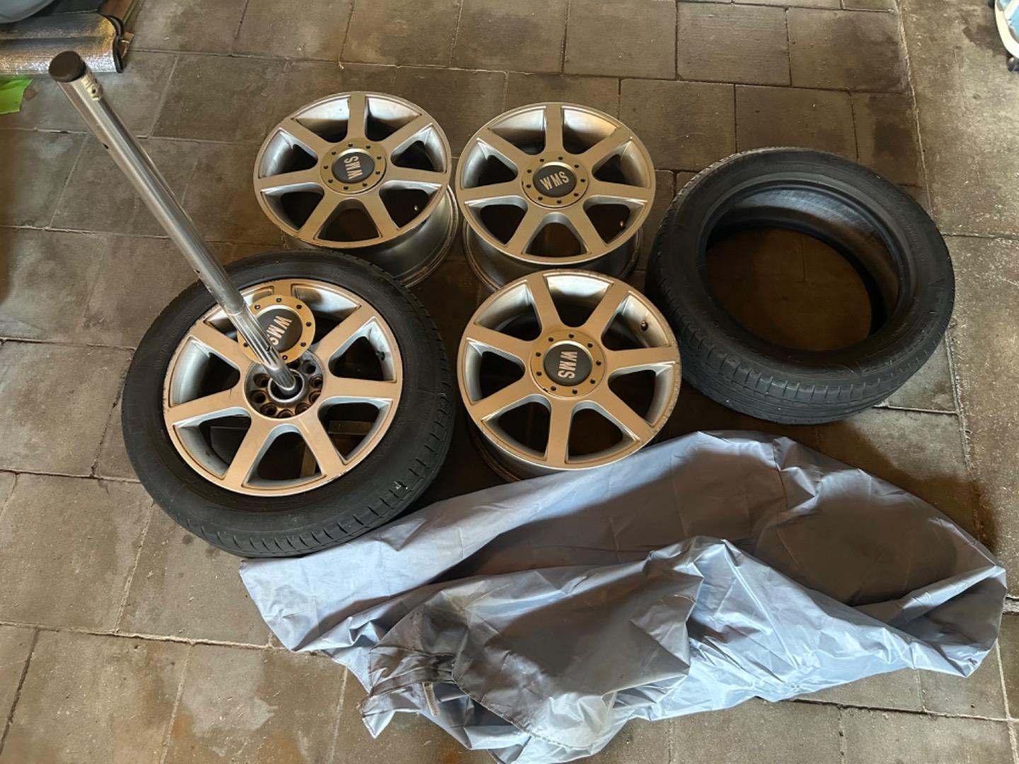 4 velgen (16 inch) + accessoires