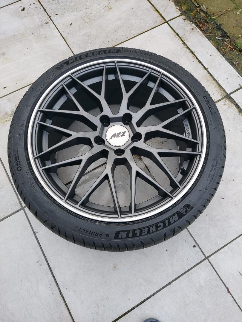 4 AEZ velgen met michelin banden te koop nieuw !