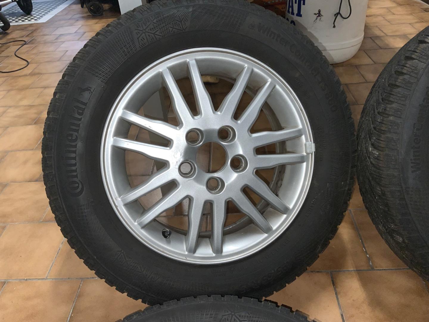 4 velgen Volvo V50 15’ + winterbanden TS860