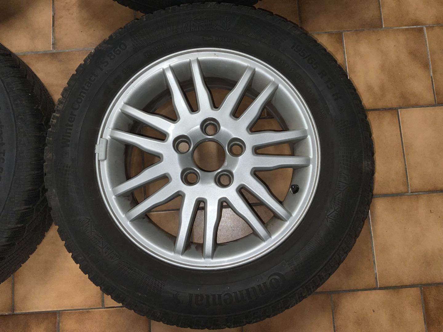 4 velgen Volvo V50 15’ + winterbanden TS860