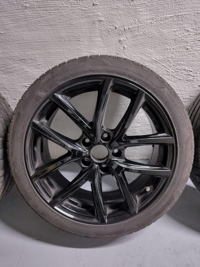 Zwarte Monaco Wheels 18 inch