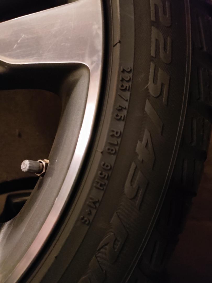Mercedes-Benz 4 winterbanden 