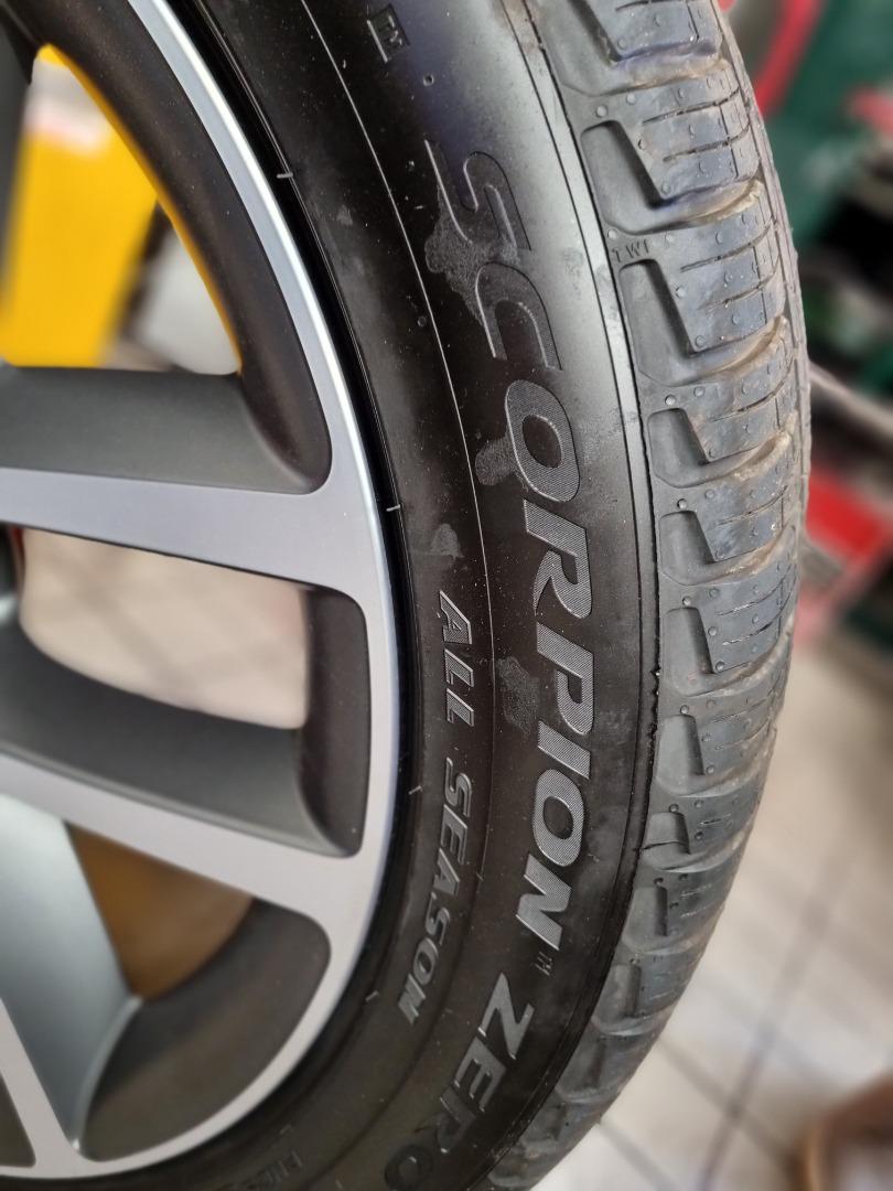Nieuwe velgen & banden Range Rover 