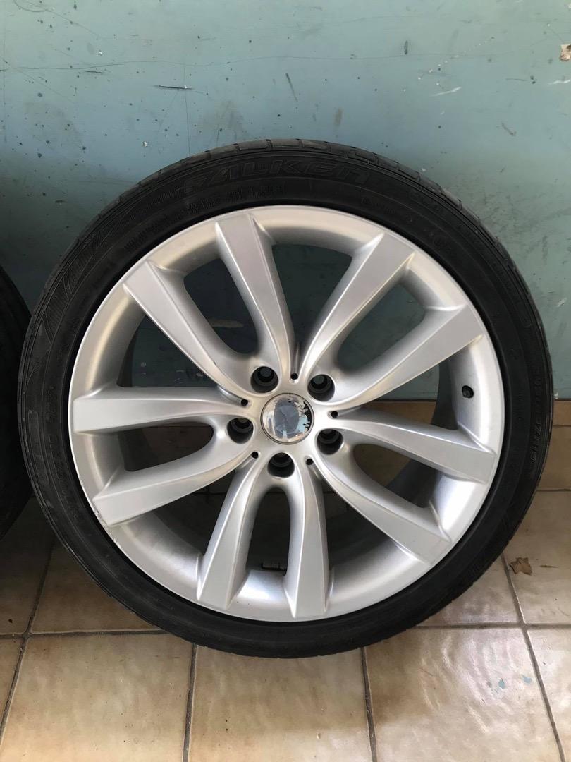 Bmw 5serie velgen 19” breedset