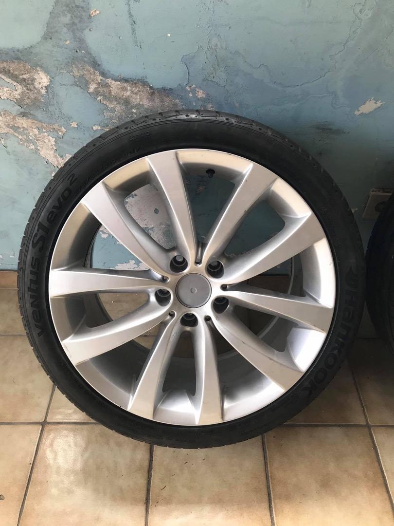 Bmw 5serie velgen 19” breedset