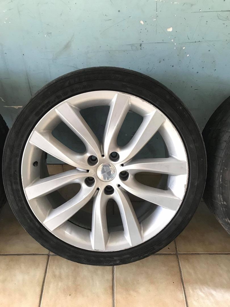 Bmw 5serie velgen 19” breedset