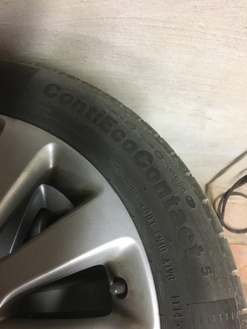 originele velgen opel zafira + banden
