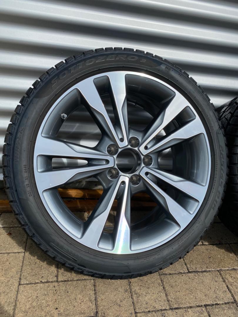 Orignele Mercedes velgen 18” met Pirelli winter