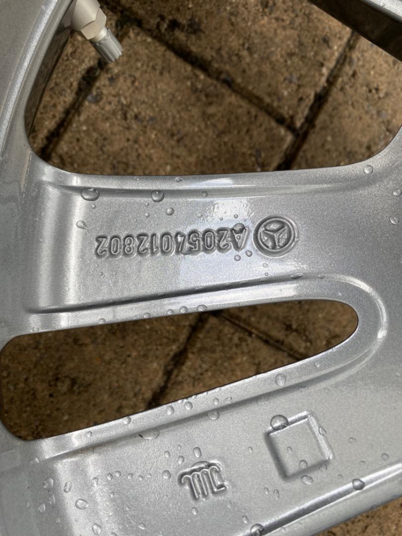 Orignele Mercedes velgen 18” met Pirelli winter