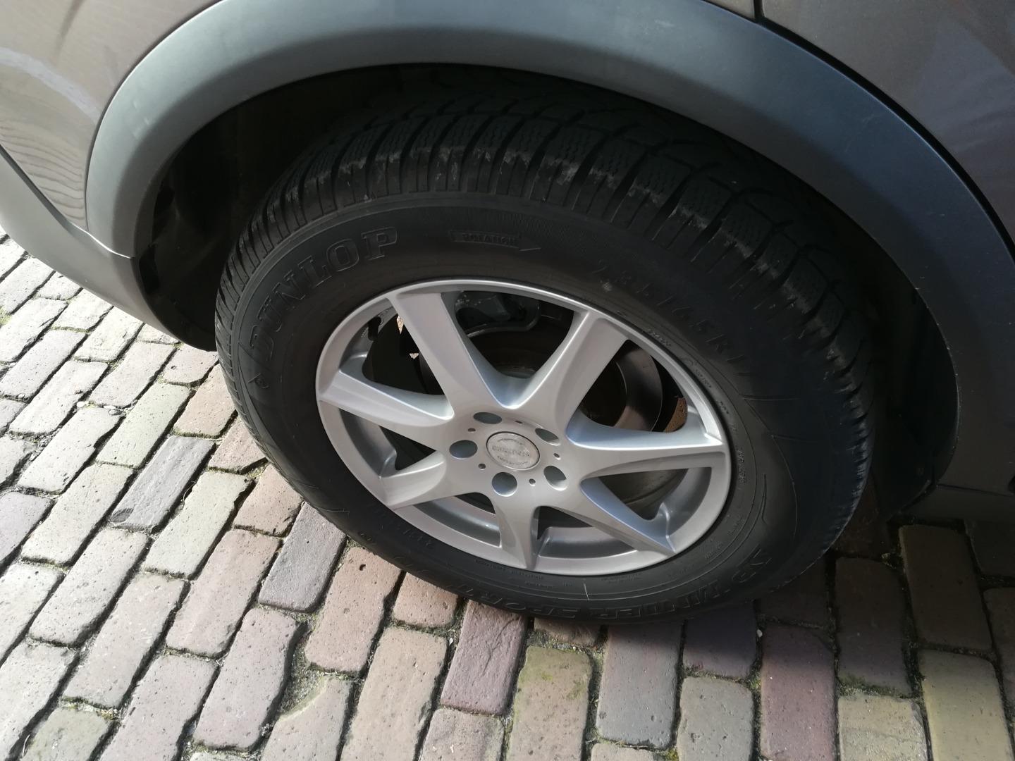 Winterbanden op Velgen voor Opel antara