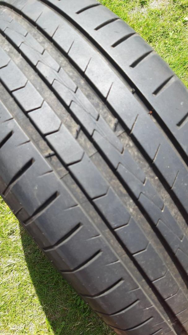 4x Dezent Alu velgen + banden