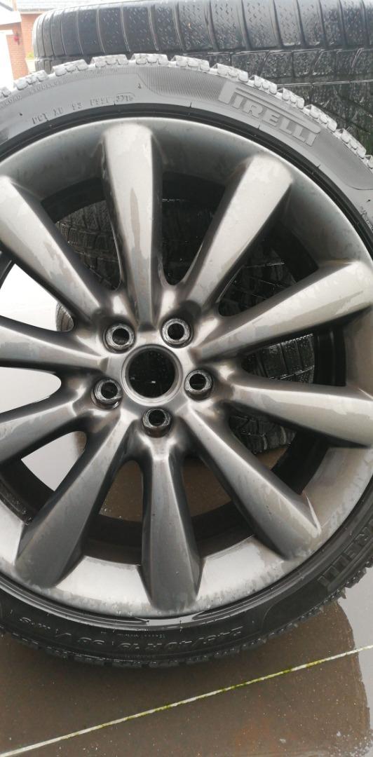 Velgen zwart 19inch + banden (Jaguar, Volvo, Ford)