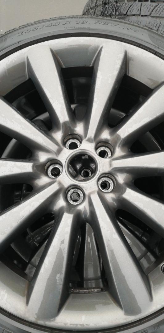 Velgen zwart 19inch + banden (Jaguar, Volvo, Ford)