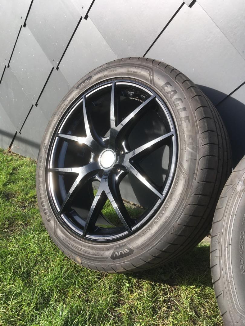 Velgen zwart glossy