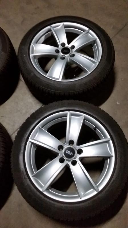 Set winterbanden voor Audi A4, A5, A6. 