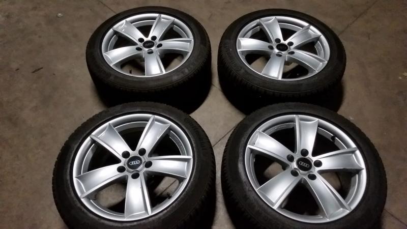 Set winterbanden voor Audi A4, A5, A6. 