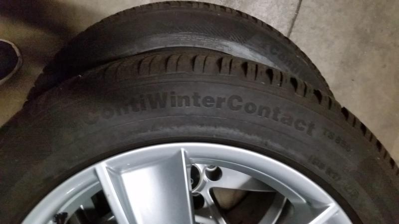 Set winterbanden voor Audi A4, A5, A6. 