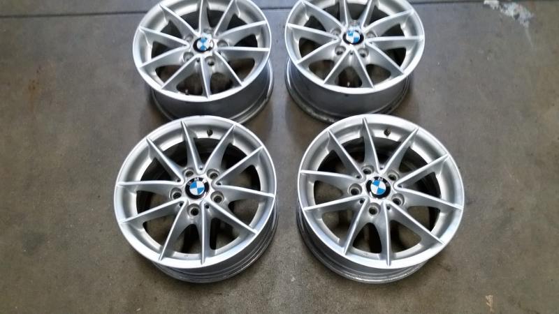 Set 16 inch BMW velgen voor 1 serie.
