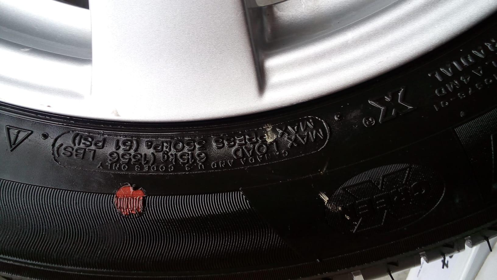 NIEUWE DACIA MICHELIN zomerbanden op ALU VELGEN