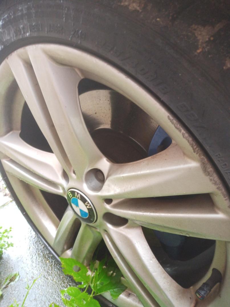 BMW 18inch velgen met runflat goodyear banden