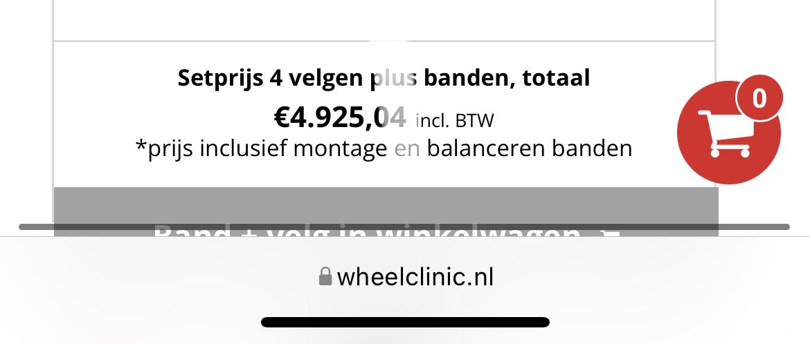 Vossen 20 inch NIEUW ! 