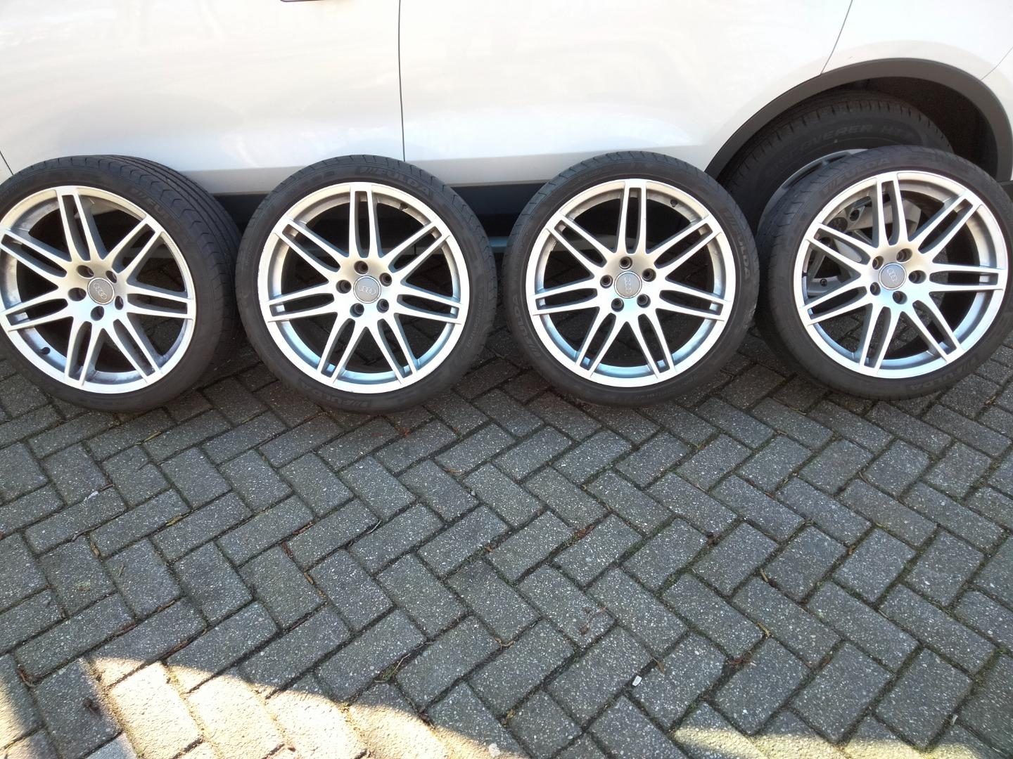 Audi orginele 19" inch Speedline velgen + Banden