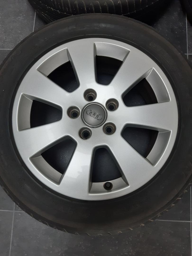 Originele Audi A3 velgenset, inclusief banden