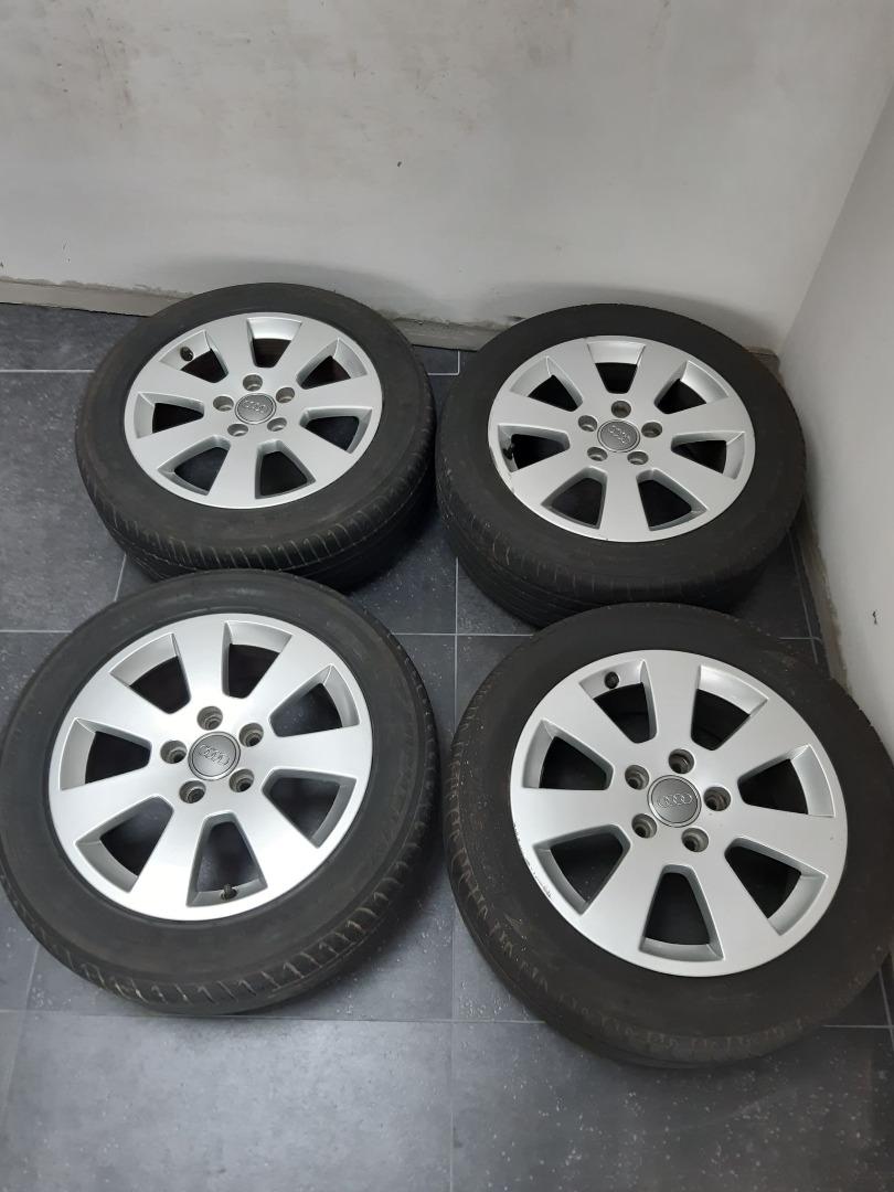 Originele Audi A3 velgenset, inclusief banden