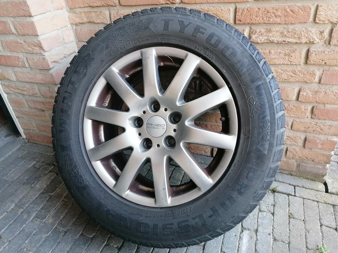 4 aluminium velgen Hyundai tucson 2004/2010