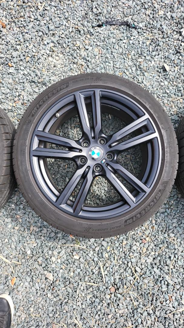 Bmw m mat zwart