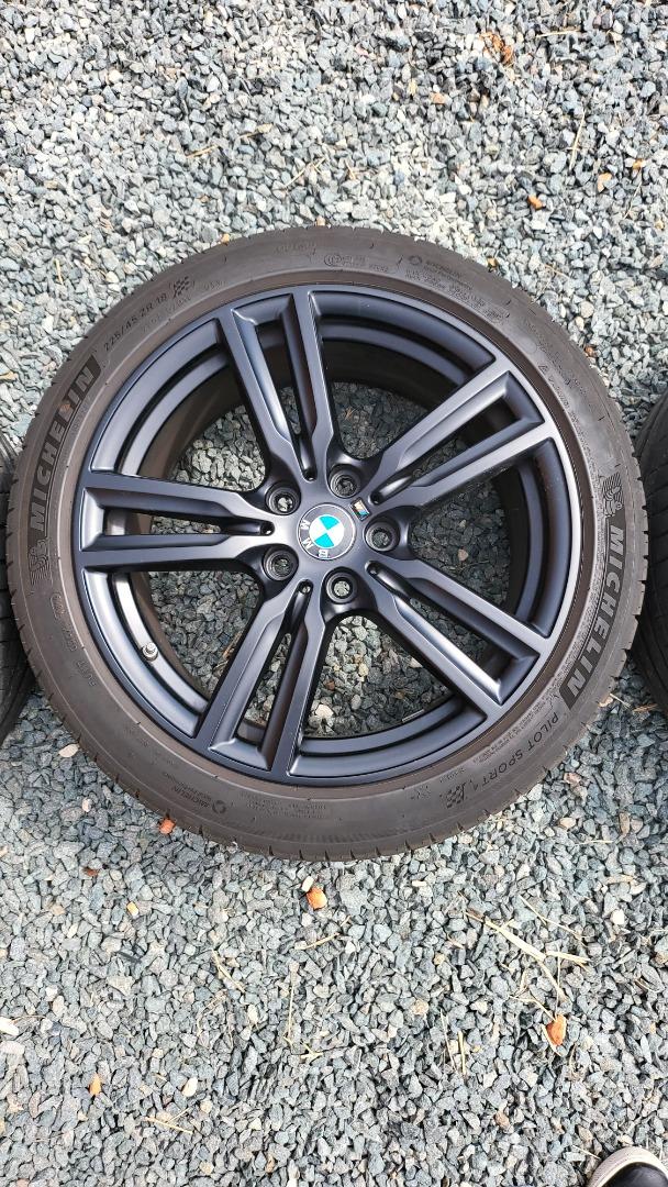 Bmw m mat zwart