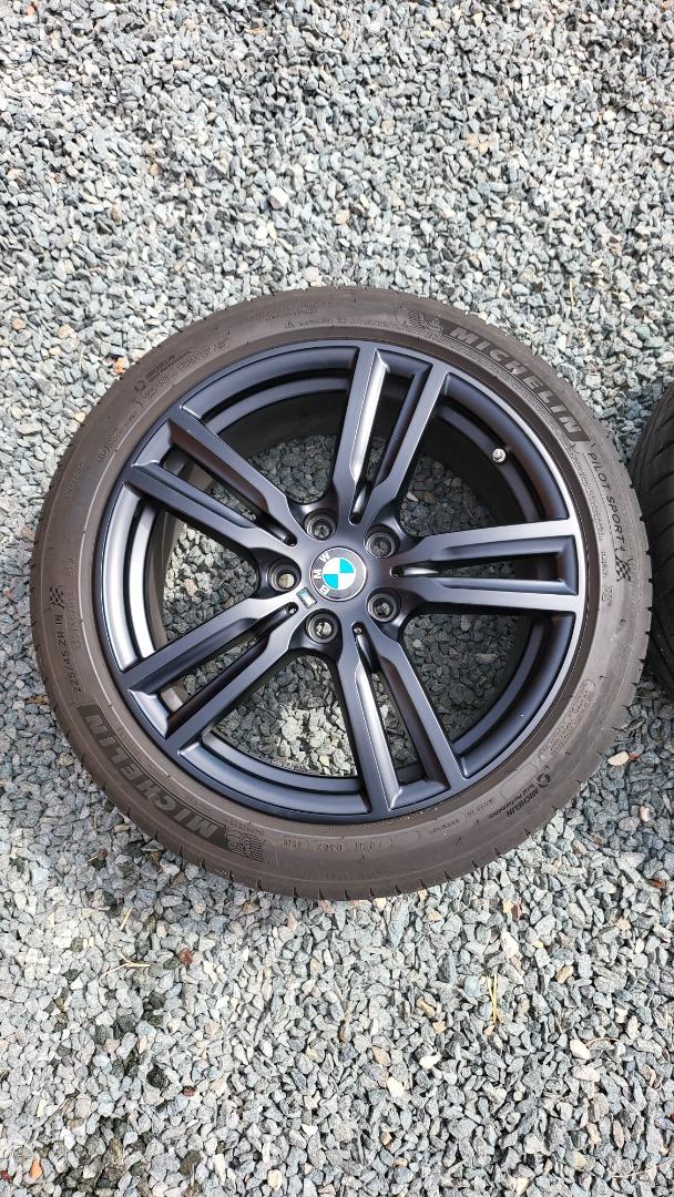Bmw m mat zwart