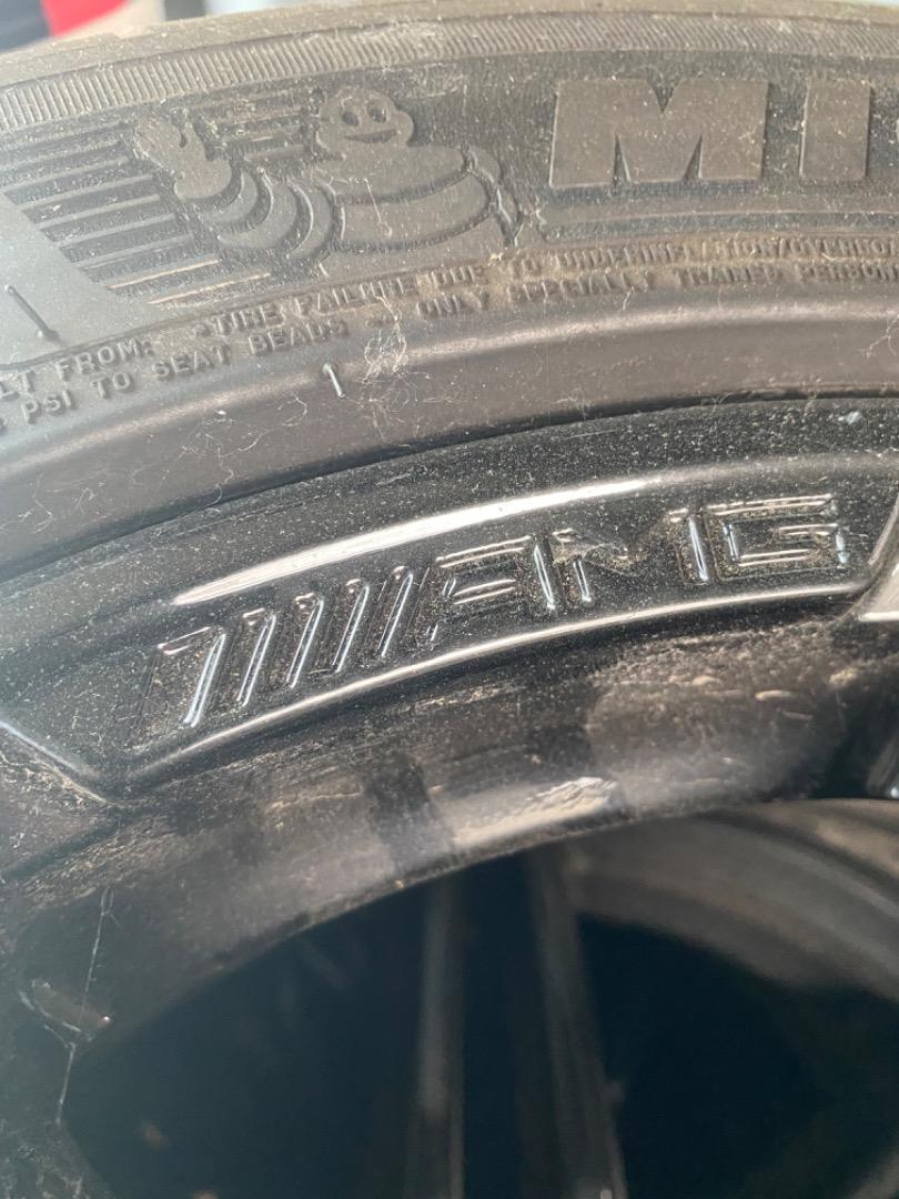 AMG velgen met banden 4