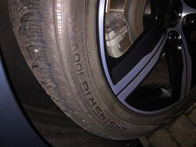 4 Nokian winterbanden op 18