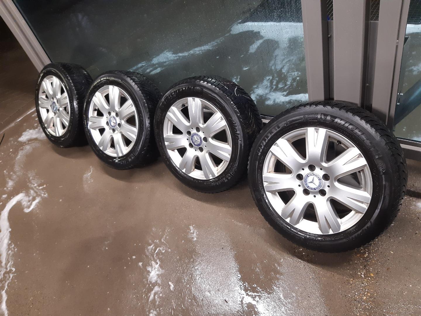 Mercedes velgen met Michelin winterbanden